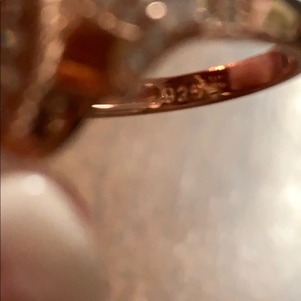 Morganite Ring new without tags - Picture 4 of 7
